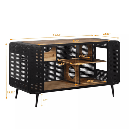 Stylish and Functional Cat House with Tempered Glass - Purrfect Pet Haven