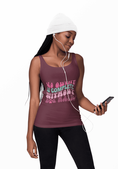 Playful Unisex Heavy Cotton Tank Top - Perfect for Casual Days - Purrfect Pet Haven