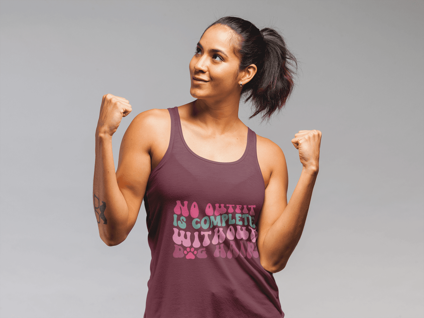 Playful Unisex Heavy Cotton Tank Top - Perfect for Casual Days - Purrfect Pet Haven