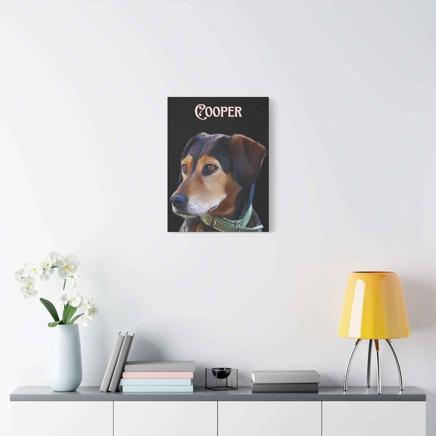 Custom Portrait Cartoon Photo Canvas Print Matte Canvas - Upload Your Photo | Purrfect Pet Haven