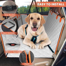 Dog Backseat Extender, Car Seat Cover With A Hard Bottom That Can Withstand 400 Pounds, Sturdy Waterproof Dog Hammock - Purrfect Pet Haven