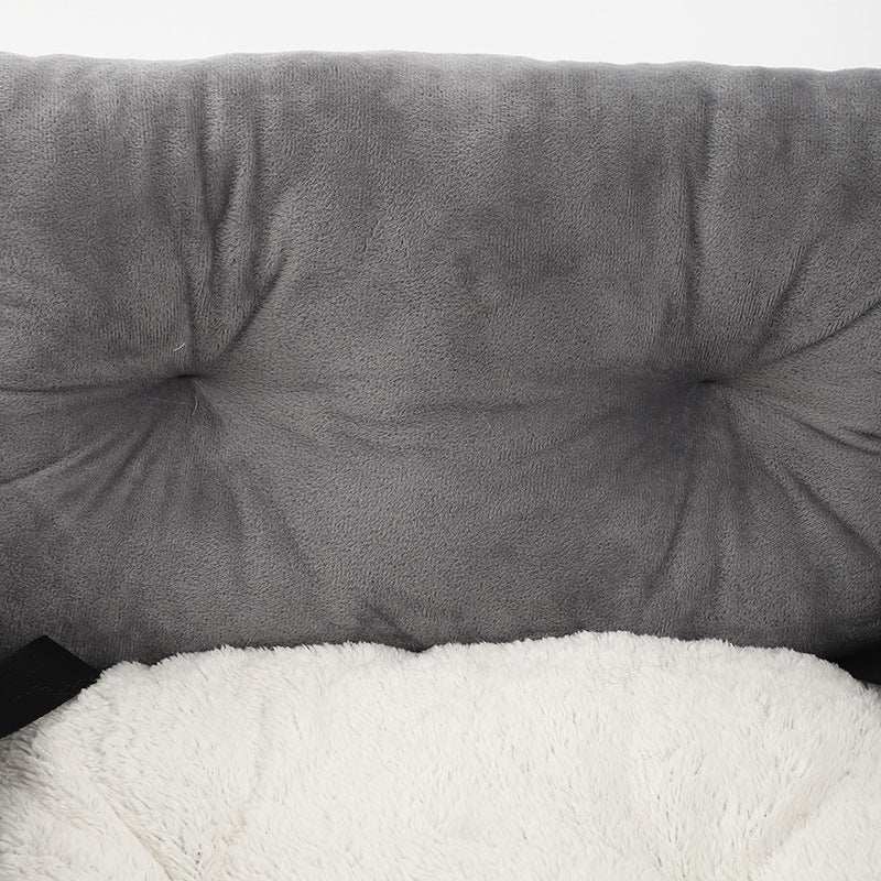 Soft Plush Nest Pet Bed Car Seat - Secure Your Pet - Purrfect Pet Haven
