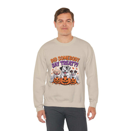 Halloween Dog Lover Crewneck - Cozy Spooky Season Pet Parent Sweatshirt - Purrfect Pet Haven