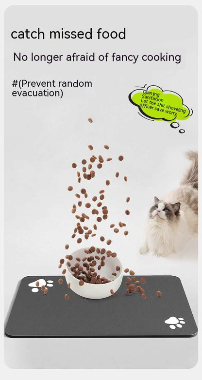 Pet Feeding Mat for Dogs and Cats - Washable And Reusable Placemat - Purrfect Pet Haven