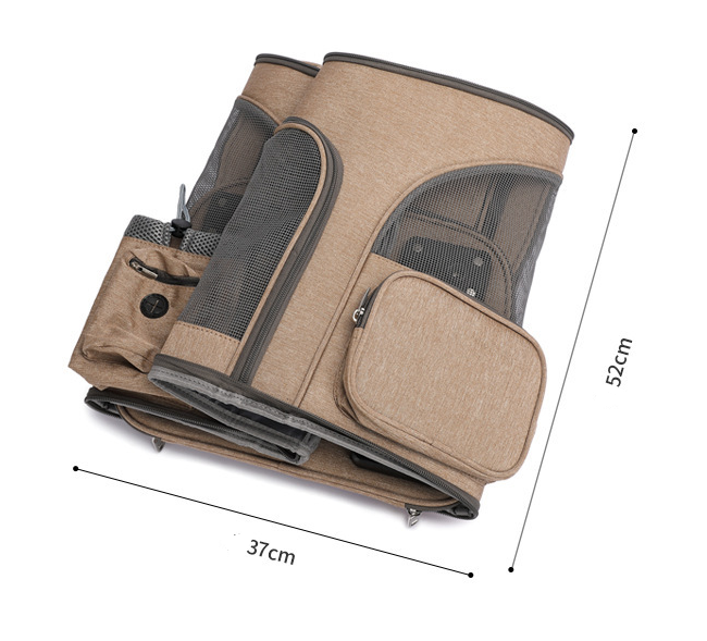 Pet Trolley Backpack - Wheeled Carrier for Cats & Dogs - Purrfect Pet Haven