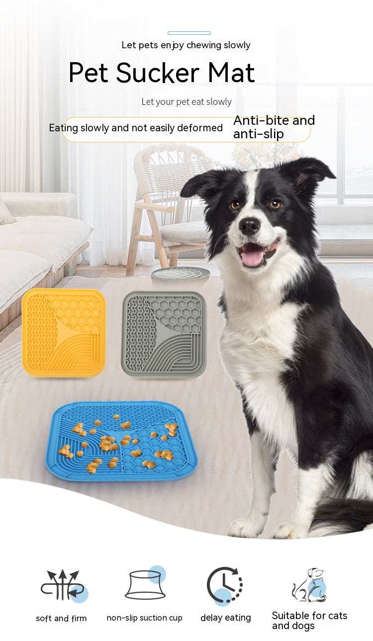 Anti-choke Slow Feeding Bowl Dog Licking Pad Pet Supplies - Purrfect Pet Haven