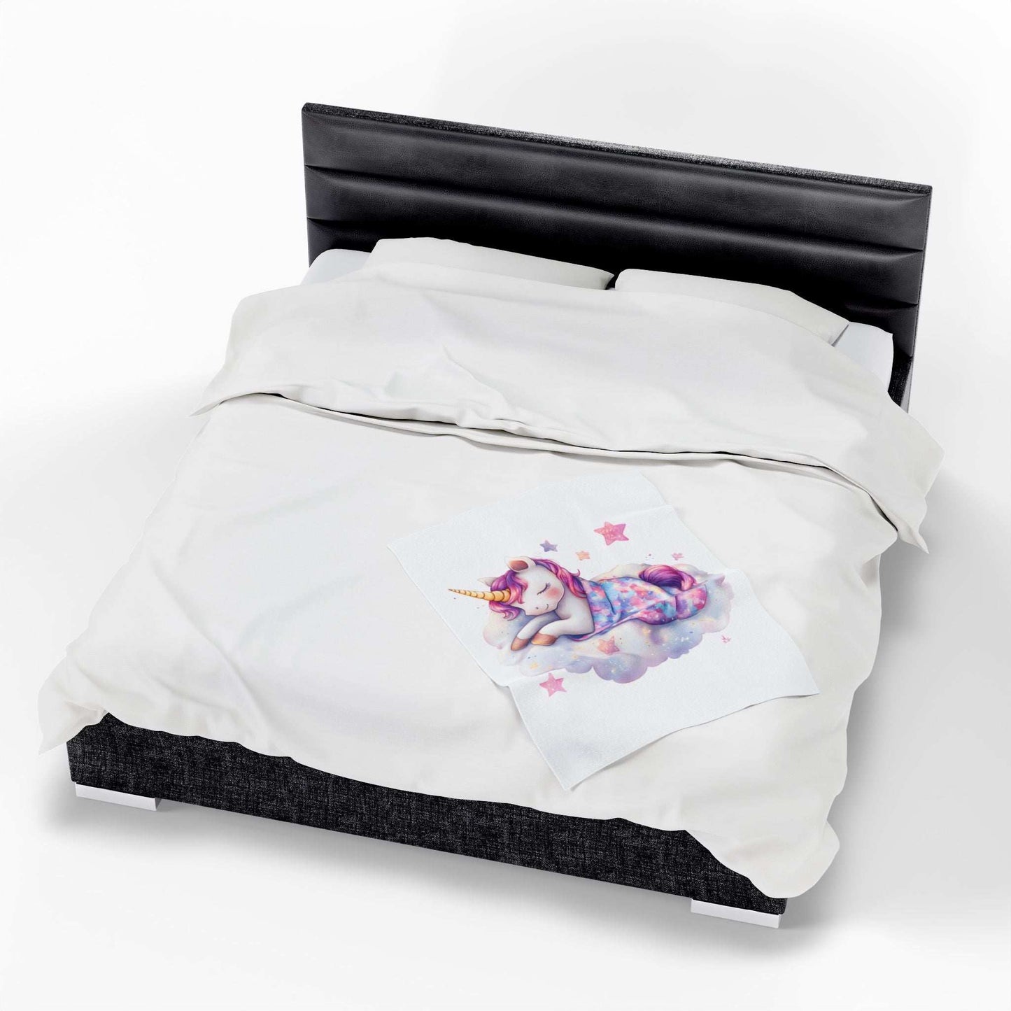 Dreamy Unicorn Velveteen Plush Blanket | Cozy Soft Throw for Kids & Nursery Decor - Purrfect Pet Haven