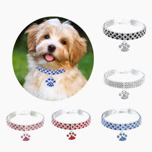 Pet Collar With Diamonds, Mixed-color Cat And Dog Supplies, Cat Claws, Elastic Cat And Dog Necklace Jewelry - Purrfect Pet Haven