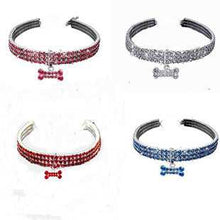 Diamond Mixed Color Dogs And Cats Necklace Ornament Pet Collar - Purrfect Pet Haven