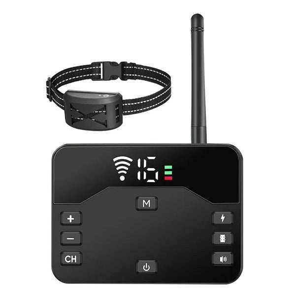 Wireless Dog Fence - Electric Boundary System With Waterproof Collar - Purrfect Pet Haven