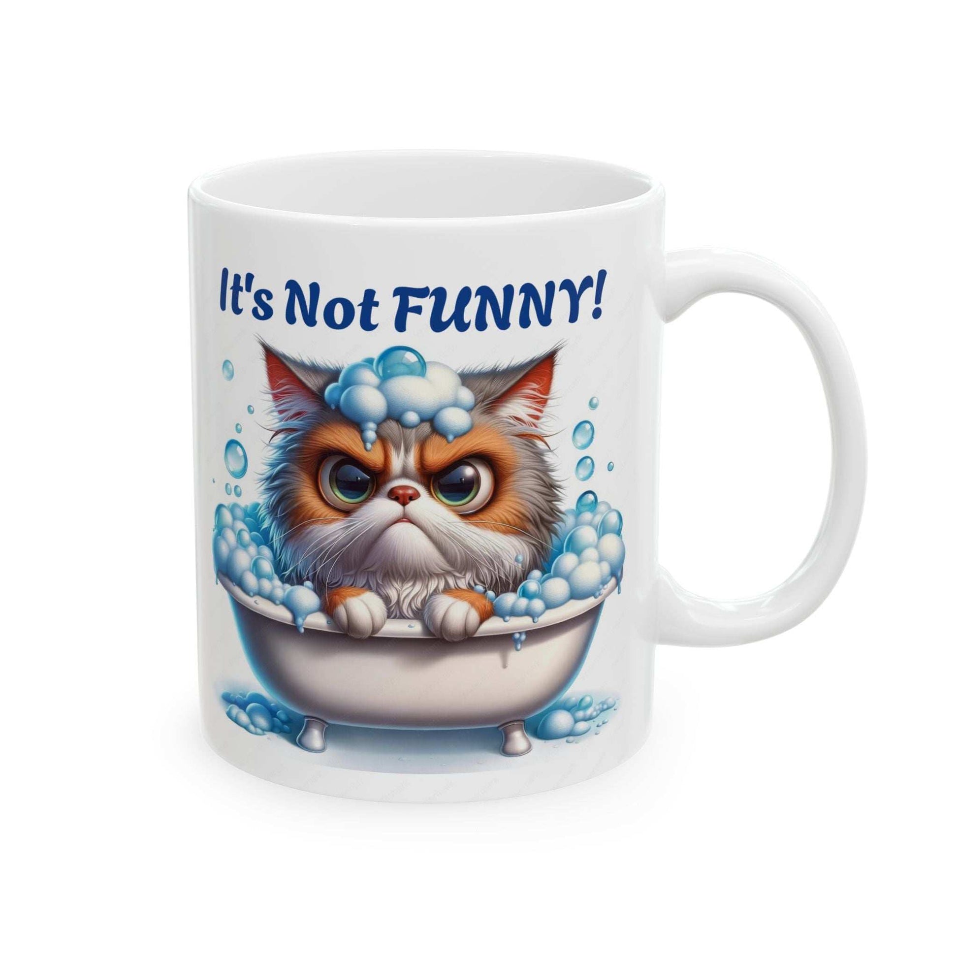 Funny Cat Ceramic Mug - Perfect Gift for Cat Lovers - Purrfect Pet Haven