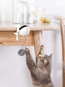 Smart Electric Cat Toy - Automatic Lifting Puzzle Ball - Purrfect Pet Haven