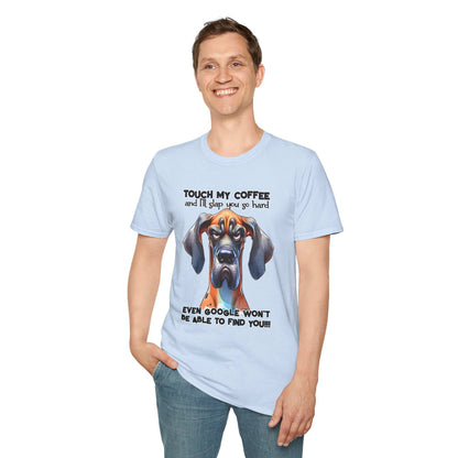 Funny Dog Coffee Lover T-Shirt - Hilarious Pet Parent Humor Tee - Purrfect Pet Haven