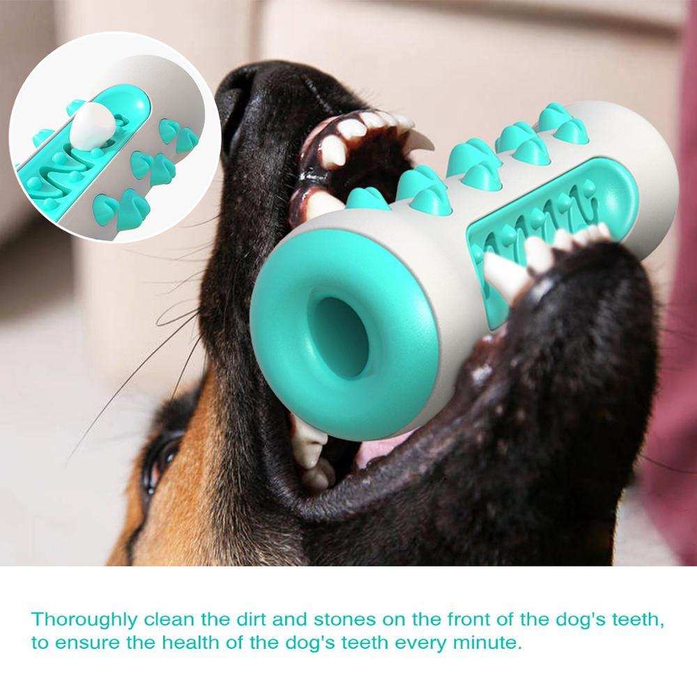 Indestructible Dog Squeaky Toys - Tough Toothbrush Chew Toy for Aggressive Chewers - Purrfect Pet Haven