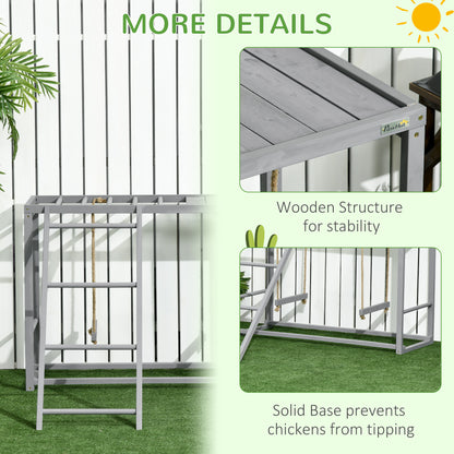 Chicken Activity Playground - Swings & Perches for 3-4 Hens - Purrfect Pet Haven