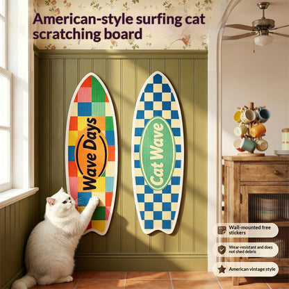 Rectangular Cat Scratcher With Felt Pads