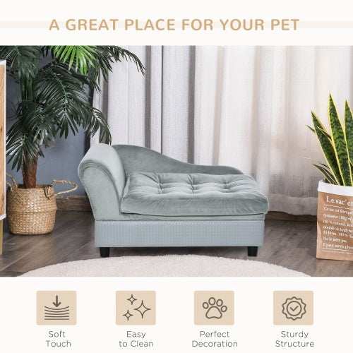 Luxury Small Dog Bed - Hidden Storage - Purrfect Pet Haven