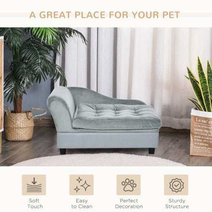 Luxury Small Dog Bed - Hidden Storage - Purrfect Pet Haven