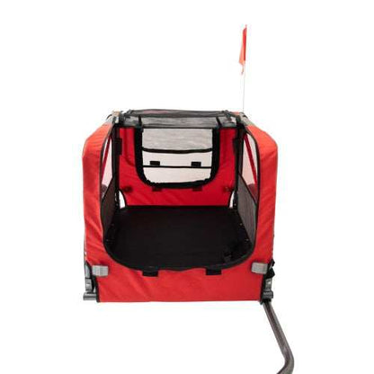 Outdoor Heavy Duty Foldable Utility Pet Stroller Dog Carriers Bicycle Trailer - Purrfect Pet Haven