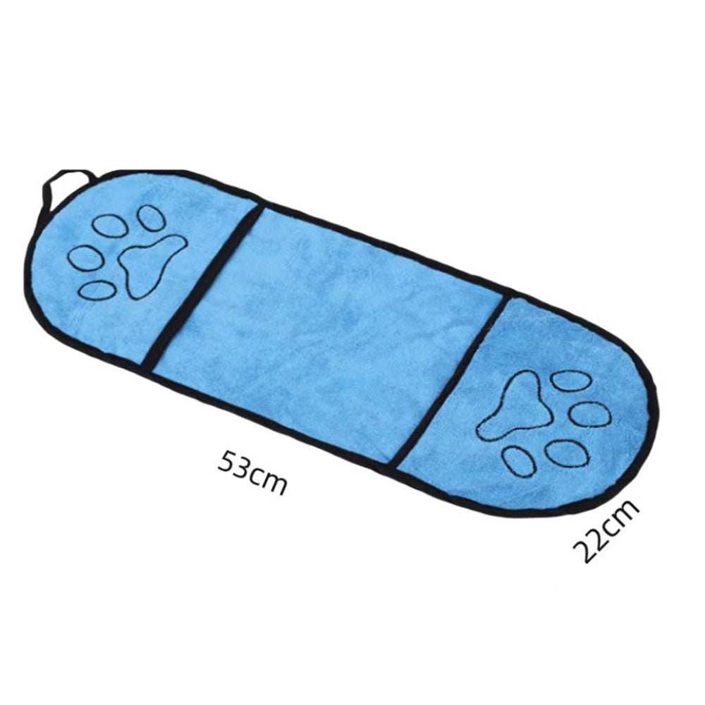 Specially Designed  Pet Bath Towel Quickly Absorbs Water - Dogs or Cats - Purrfect Pet Haven