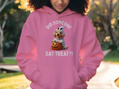 Did Someone Say Treats Hoodie Sweatshirt - Funny Dog Parent Pet Lover Hoodie - Purrfect Pet Haven