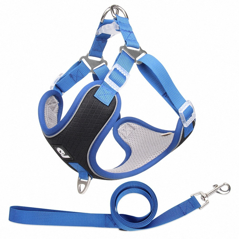Reflective Mesh Harness - Breathable Dog Safety Vest - Purrfect Pet Haven