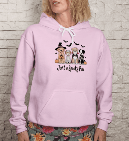 Halloween Just A Spooky Paw Hoodie Sweatshirt - Purrfect Pet Haven