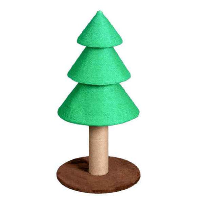 Christmas Tree Cat Scratcher - 31.5" Sisal Scratching Post - Purrfect Pet Haven