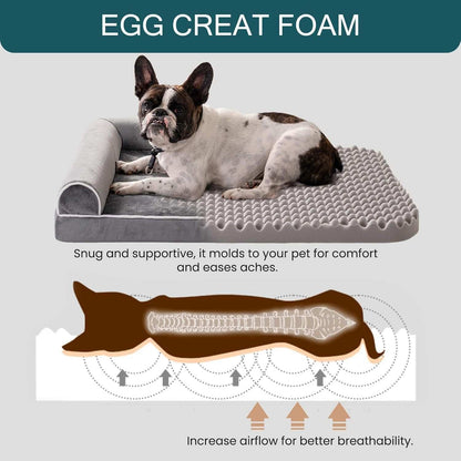 Orthopedic Dog Bed - XL Large Dogs - Purrfect Pet Haven