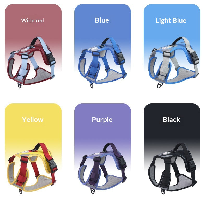Dog Harness - Large Chest Style with Leash - Purrfect Pet Haven