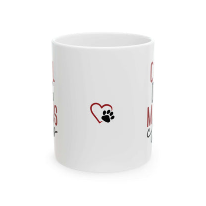 Cool Dog Mom Ceramic Mug - Perfect Gift for Dog Lovers - 11oz & 15oz Options - Purrfect Pet Haven