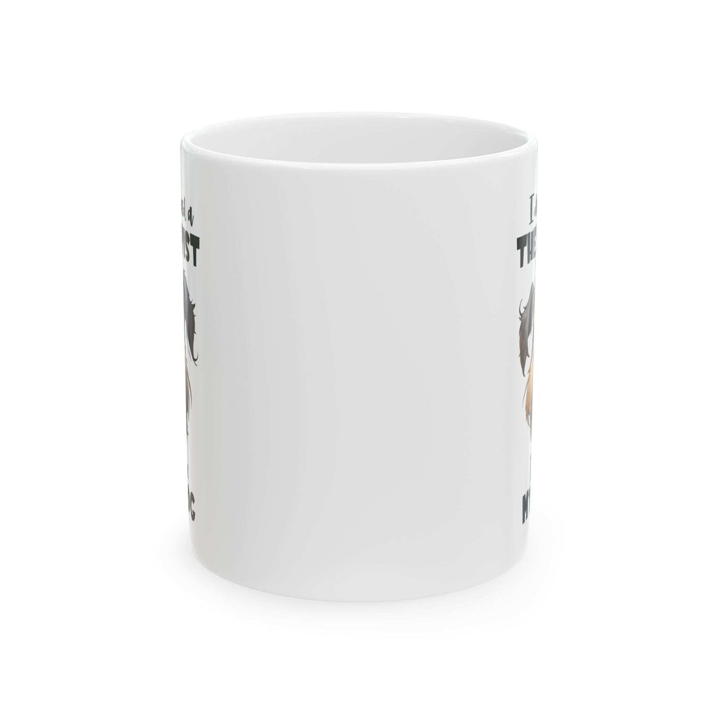 Dog Lover Ceramic Mug - I Don't Need a Therapist 🐶 - Purrfect Pet Haven
