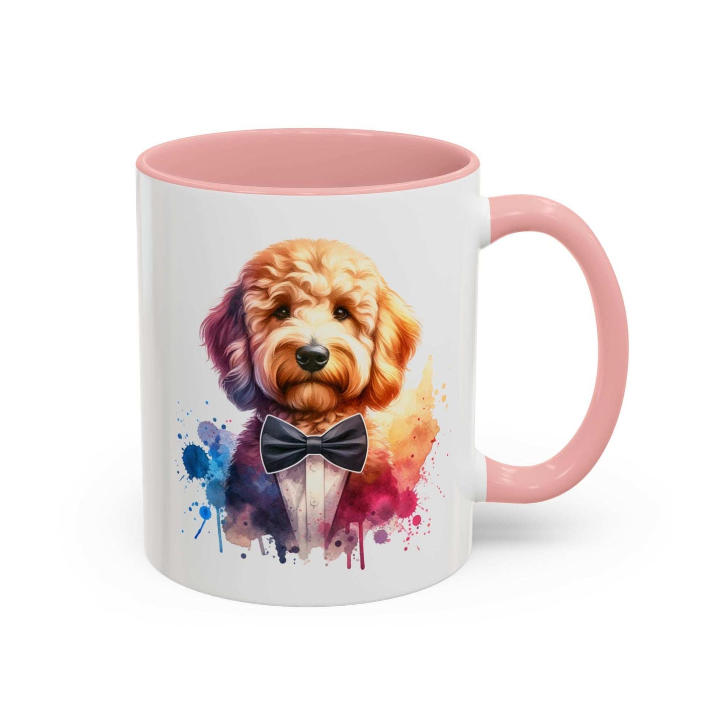 Watercolor Dog Lover Coffee Mug - 11oz & 15oz Accent Mugs for Pet Owners | Purrfect Pet Haven