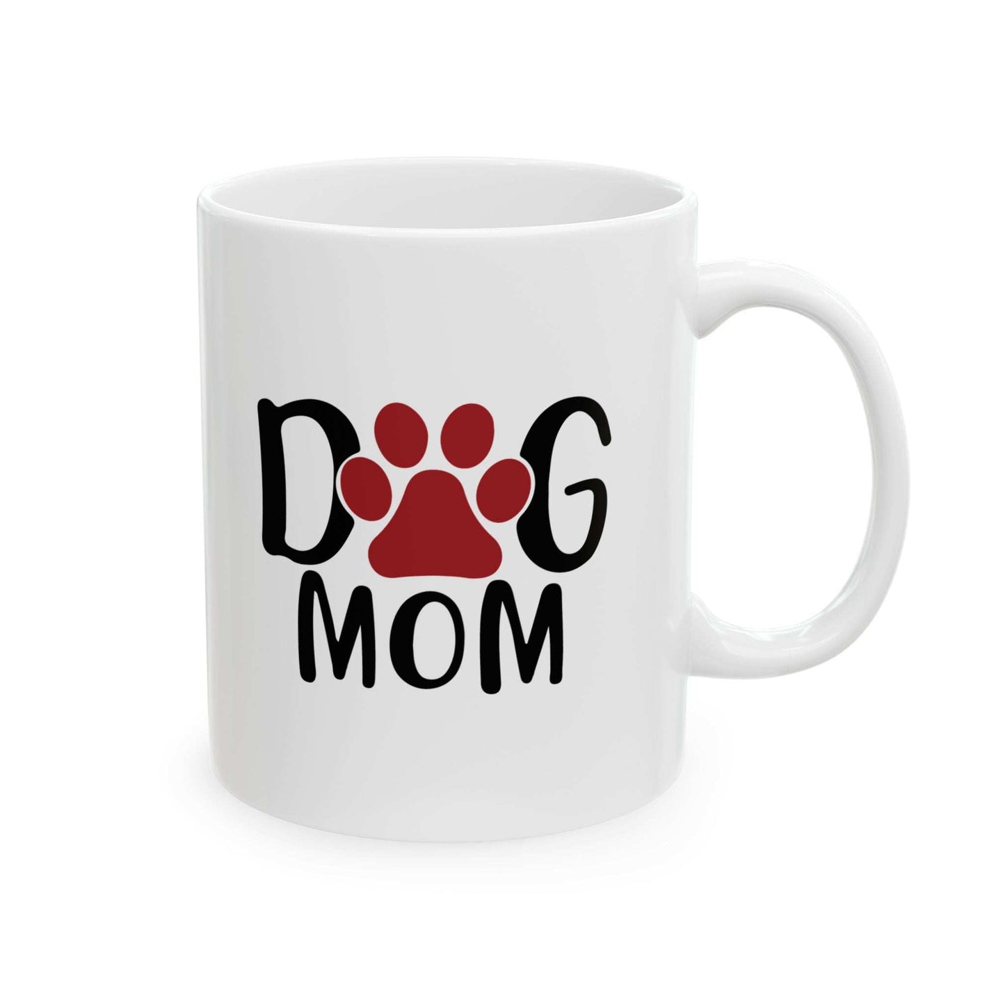 Dog Mom Ceramic Mug - Perfect Gift for Pet Lovers - Purrfect Pet Haven