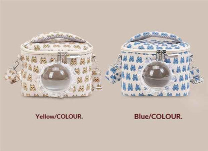 Small Pet Carrier Bag Ventilated - Guinea Pig Hamster Travel