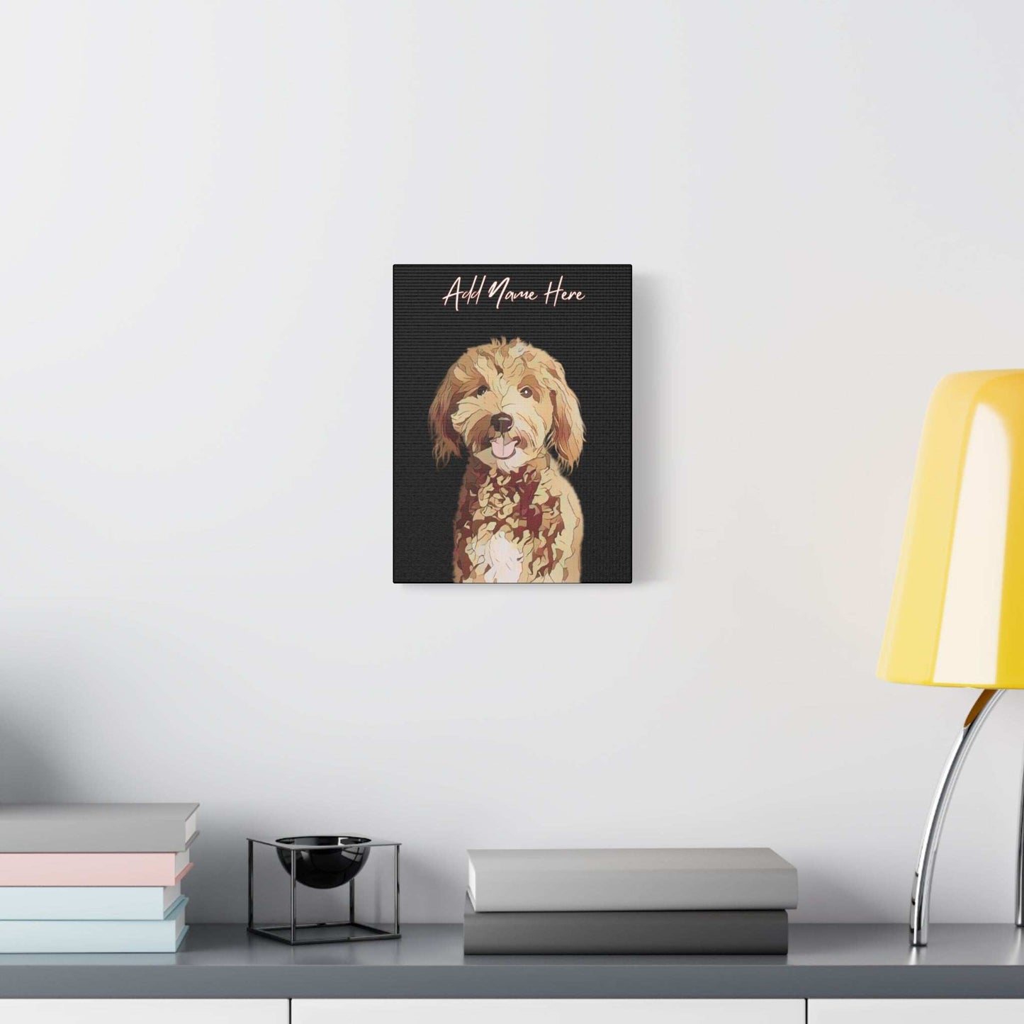 Custom Cartoonify Portrait Canvas - Personalized Art for Pet Lovers | Purrfect Pet Haven