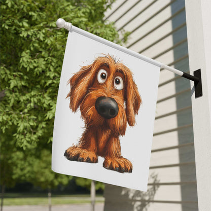 Playful Dog Garden Banner | Cute Pet Decor for Home & Garden | Purrfect Pet Haven