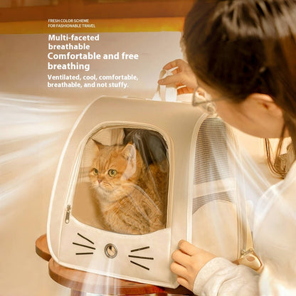 Pet Car Seat Carrier - Folding Table Travel Bag - Purrfect Pet Haven