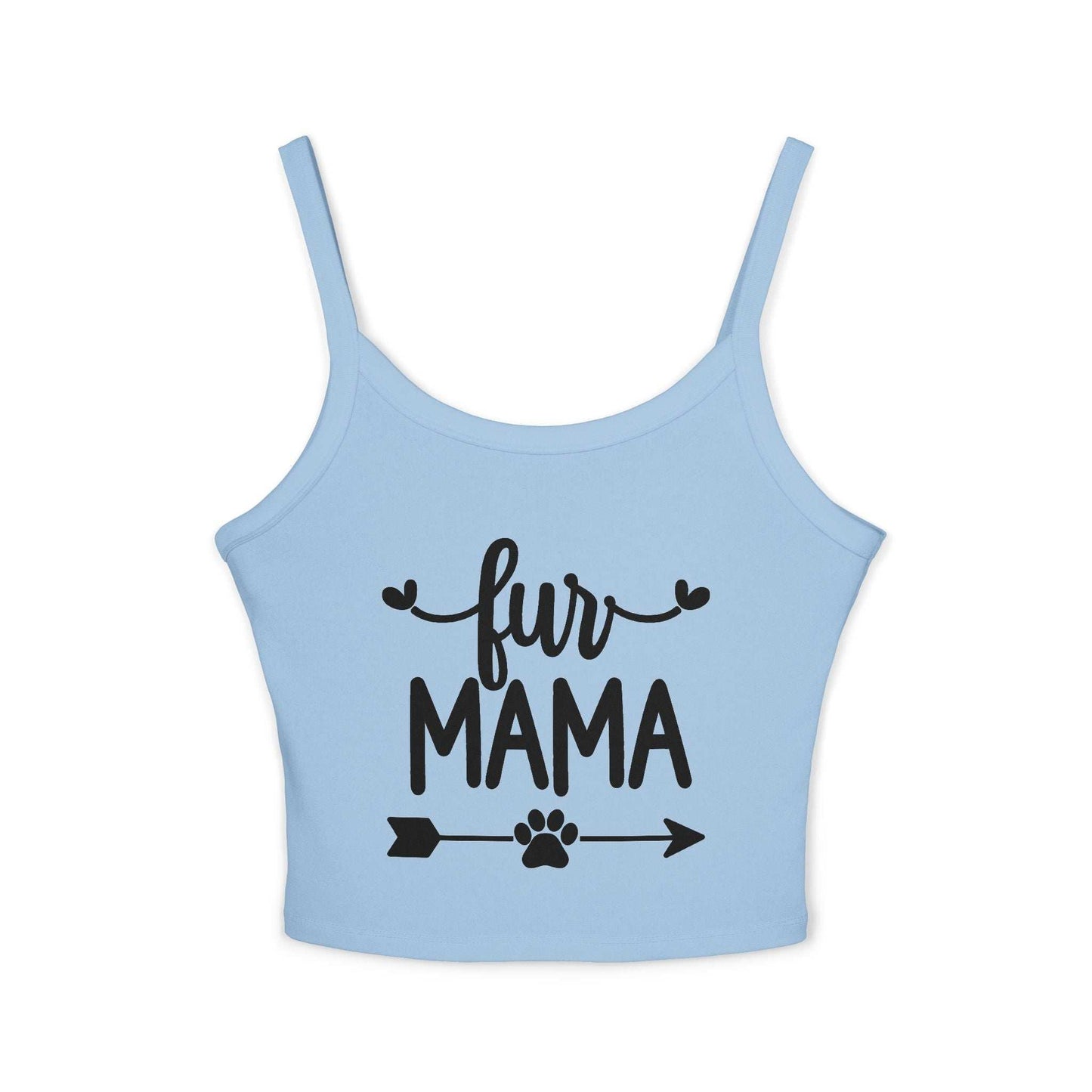 Fur Mama Spaghetti Strap Tank Top - Perfect for Dog Moms - Purrfect Pet Haven