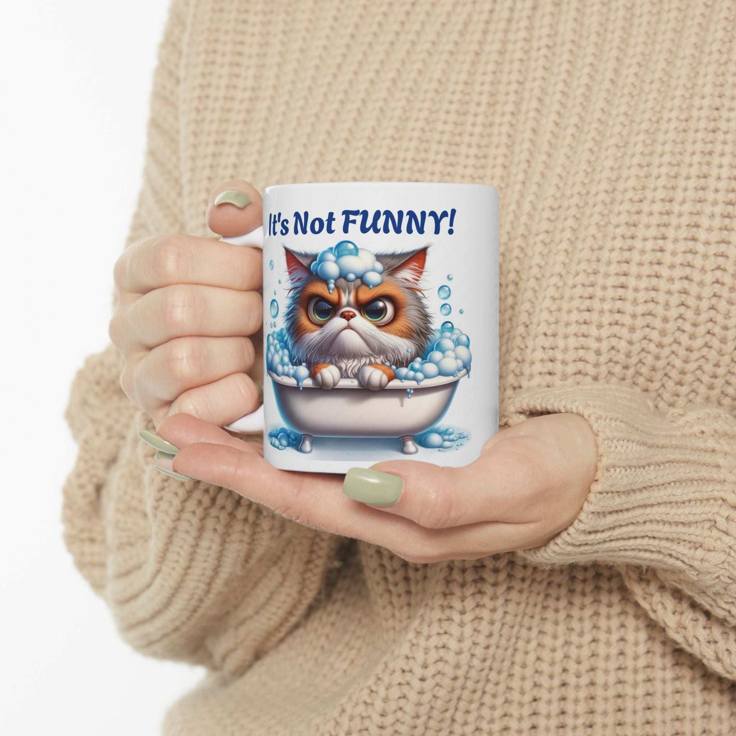 Funny Cat Ceramic Mug - Perfect Gift for Cat Lovers - Purrfect Pet Haven