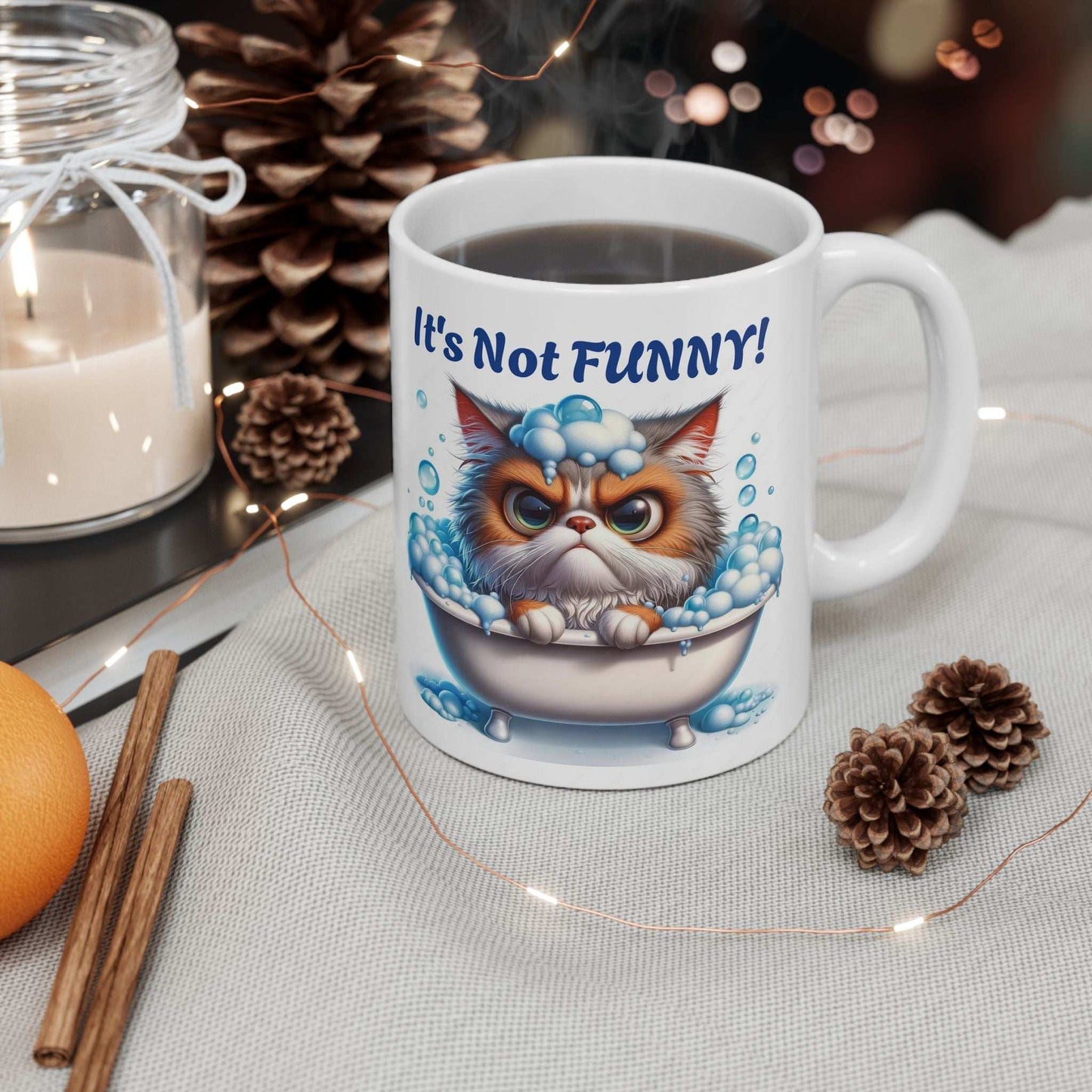 Funny Cat Ceramic Mug - Perfect Gift for Cat Lovers - Purrfect Pet Haven