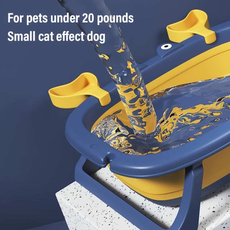 Portable Foldable Pet Tub Suitable For Cats And Small Dogs Under 20 Pounds - Purrfect Pet Haven