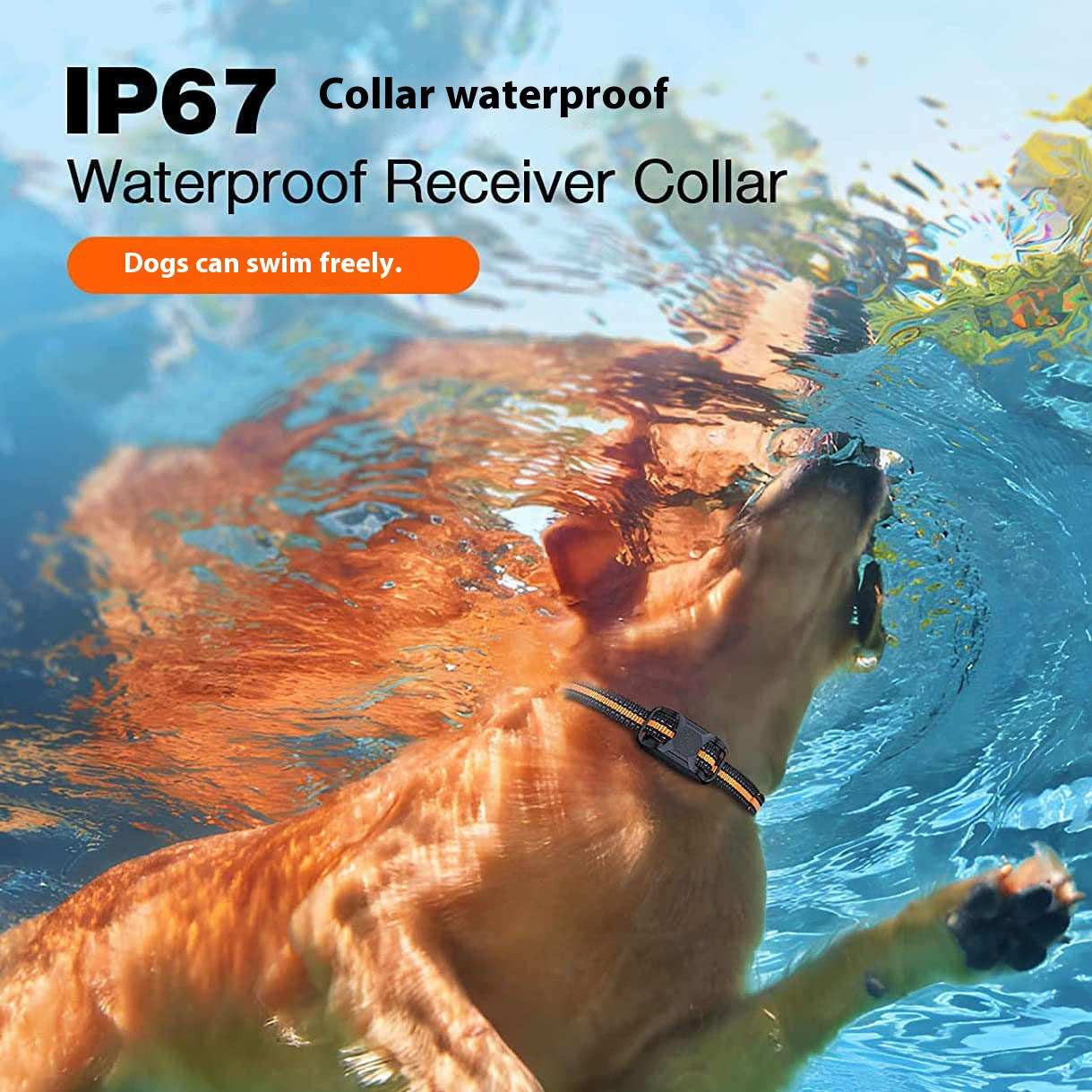 Waterproof Remote Control Bark Stopper Dog Training Electric Shock Collar - Purrfect Pet Haven