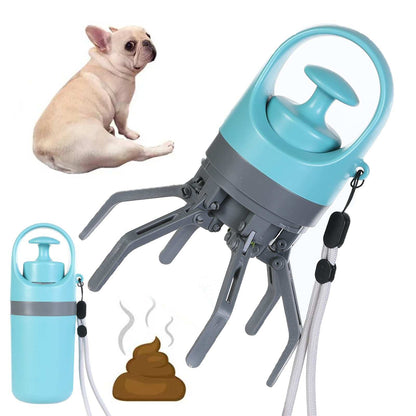 Portable Dog Pooper Scooper - Built-in Bag Dispenser - Purrfect Pet Haven