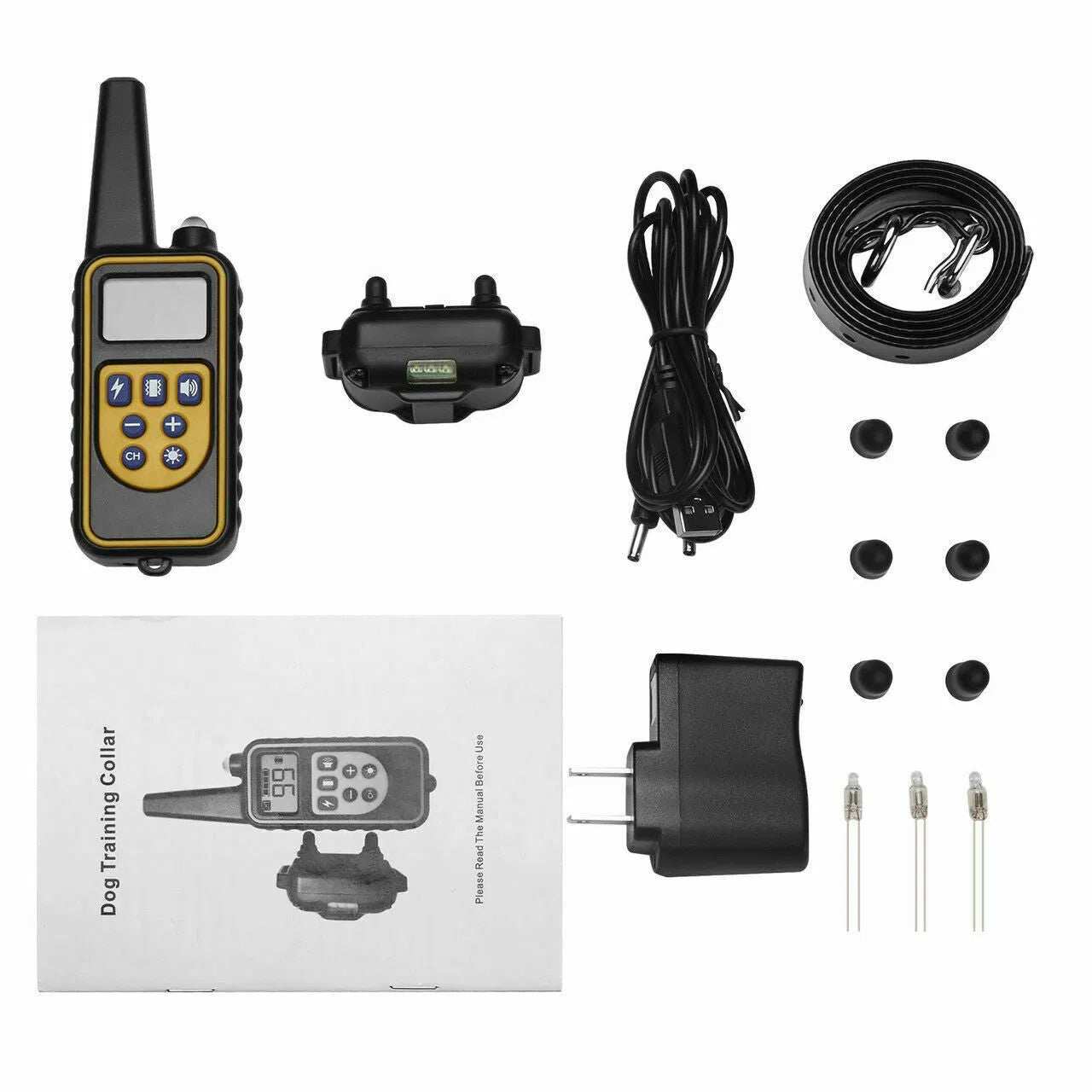 Dog Training Collar - 3000 FT Remote Waterproof Rechargeable - Purrfect Pet Haven