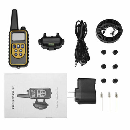 Dog Training Collar - 3000 FT Remote Waterproof Rechargeable - Purrfect Pet Haven