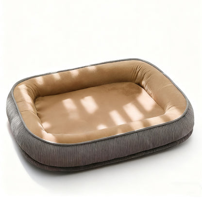 Dog House Winter Warm Removable Washable All-Season Dog Cage Dog Bed Cat Bed Pet Dog House Semi-Enclosed Cat Pad