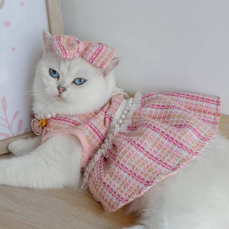 Pet Skirt Cat Fashion Cute Dress - Purrfect Pet Haven