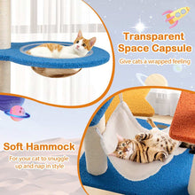 49 Inch UFO Cat Tree - Space Capsule - Purrfect Pet Haven