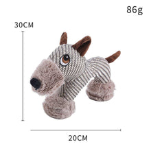 Large Plush Stuffed Animal Interactive Squeaky Dog Chew Toy - Purrfect Pet Haven